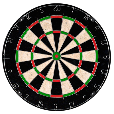 staple dart board