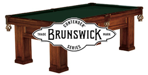 brunswick contender pool tables
