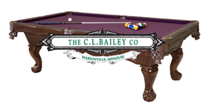 cl bailey pool table